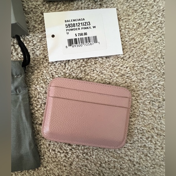 NWT Balenciaga Wallet / Card Holder - Powder Pink - Picture 2 of 2
